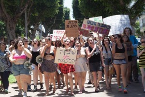 צעדת השרמוטות, יולי השנה בתל אביב. צילום: גילי קוסקס