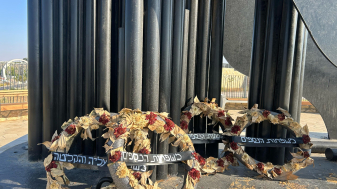 אנדרטת זיכרון ליהודי אתיופיה שנספו בדרכם לישראל, קריית גת. צילום: תהילה צ'קול