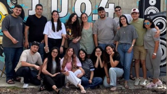 הסטודנטים במסלול רדיו ופודקאסטים, שנה ב'. צילום: אור מלכה