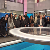 רפי, אתה בשידור. הקבוצה עם רפי רשף. צילום: אילן יצחייק